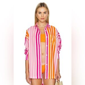 💕NEW💕 BEACH RIOT Alexa Top Coverup Sz S/M